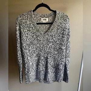 Victoria's Secret PINK black/white knit sweater